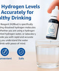 Dissolved Hydrogen Water Tester Kit With Blue Drops Reagent For Accurate Ppm Readouts At Home Drinking Water Testing H2Accu