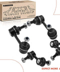 Set Of Four Front And Rear Sway Bar Links Kit For Honda Element 2003 2011 with packaging shown