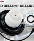 Gas Cap Replacement For 2004-2020 Hyundai Veloster Accent Sonata Azera Genesis Elantra Coupe GT Equus Ioniq with double rubber seal