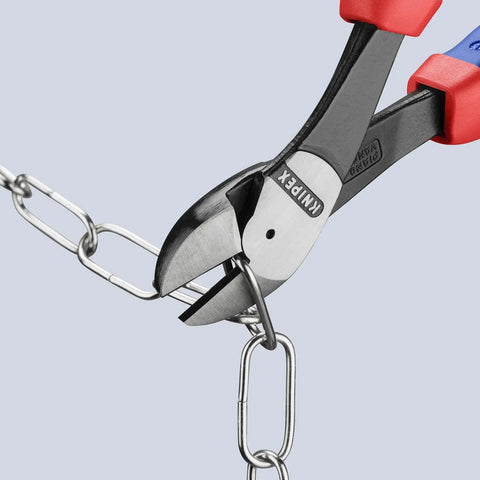 10 Inch High Leverage Angled Diagonal Cutters With Comfort Grip For Pros And DIYers cutting metal chain
