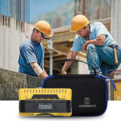 Tough As Nails Eva Hard Carrying Case Compatible With Prosensor M90 And M150 Stud Finder Featuring Rock Solid Drop Protection Travel Ready Tool Organizer Built Like A Tank Heavy Duty Workshop Storage Solution In Black And Blue