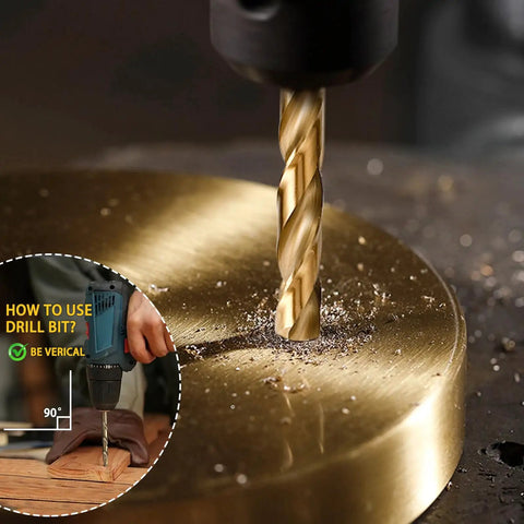 Beast M35 Drill Bit Set For Hardened Metals And Woodworking 115 Pieces From 1 Sixteenth To 1 Half Inch A To Z And 1 To 60 Sizes With Metal Index Storage Box High Speed Steel Bits For Stainless Steel Cast Iron And Plastics used on metal surface