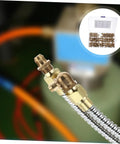 Copper Grease Nipples Assortment Kit For Automotive Use With High Hardness Copper Fittings Pro Grade Grease Fittings Set