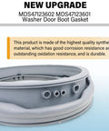 Washer Door Boot Seal Replacement For LG And Kenmore Elite Washers, MDS47123601 02 Compatible Gasket, close-up view of gasket