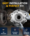 Front Wheel Bearing Hub Assembly Replacement 510086 Fits Acura MDX 2014 2017 RDX 2007 2017 RLX 2014 2017 Honda CRV 2007 2016 HRV 2016 Odyssey 2005 2010 Easy Install Left And Right Sides in mechanic hands