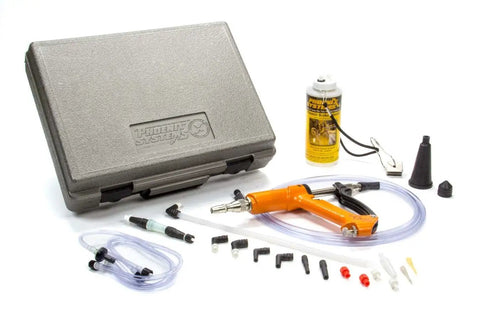 Heavy Duty Reverse Brake And Clutch Bleeder For One Person Use With Cast Aluminum Construction No Helper Needed For Bleeding ABS Systems And Dry Brakes Quick Air Removal And Refilling