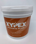Bucket of Xypex concrete patch plug for waterproof repairs, quick set sealant for small cracks and voids, labeled 20 lb