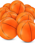 Pack Of 12 Inflatable 16 Inch Basketball Beach Balls For Pool Or Beach Fun, Kid Friendly Party Favors And Sports Themed Birthday Decor