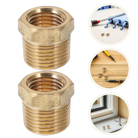 9 Piece Brass Hydraulic Fitting Kit 1 4 Inch Male Npt Threads To 1 8 Inch Female Hex Adapters Fits Tightly In Confined Areas For Plumbing Water Systems Totally Leak Proof Kickass Installation Anytime You Gotta Have It Fast brass reducer fittings