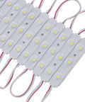 Daylight White 6500K 12V DC LED Modules For Sign Letters Waterproof Adhesive Backing 200Pcs 3 LEDs 2835 SMD Decorative Light