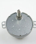 Low Noise Dope Brushless DC Gear Motor With D Shaft 5V 5 RPM POM Plastic Gearbox Iron Shell Housing front view