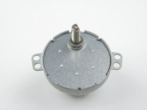 Low Noise Dope Brushless DC Gear Motor With D Shaft 5V 5 RPM POM Plastic Gearbox Iron Shell Housing front view