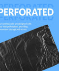 40 To 45 Gallon Heavy Duty Trash Bags 50 Pack Black Garbage Bags For Serious Cleanup With Super Sizeable Strength Leak Resistant