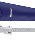 Vernier Caliper Crafted From Hardened Stainless Steel With Inch And Metric Readings, 0 To 5 Inch Range, displayed with case