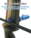 Adjustable Magnetic Arrow Rest And Cushion Plunger For Bows Featuring Slick Aluminum Rebound Mechanics For Zero Drag Accuracy mounted on bow