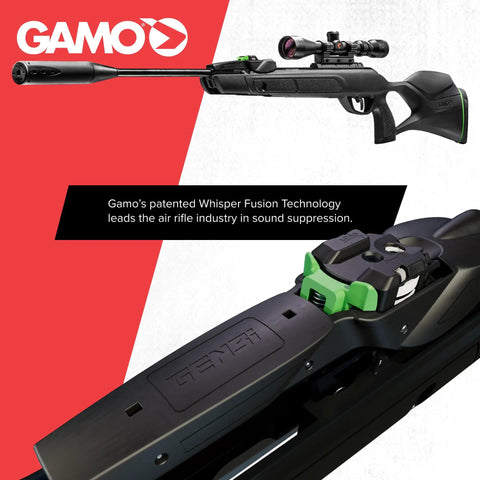 Gamo Swarm Magnum 10X GEN3i Inertia Fed Break Barrel .22 Caliber Pellet Rifle with Whisper Fusion Technology