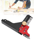 Pro Grade Woodworking Height Gauge With CNC Machined Aluminum Dual Scale for precise cut depth and fence alignment.