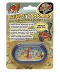 Hermit Crab Dual Thermometer And Humidity Gauge With Velcro Backing For Easy Enclosure Monitoring Precise Temperature And Humidity Readings To Keep Your Tiny Tank Crew Comfortable And Healthy. dual gauge on package