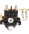 Starter Relay And Solenoid Switch For Mercury Mercruiser Outboard Motors 8HP-115HP 12V; features copper terminals and fittings.