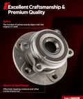 Front view of Front Wheel Hub Bearing Assembly For Nissan Rogue And Rogue Sport 2014 To 2023 And 2017 To 2022 5 Lug OE 513357