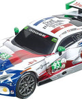 2015 SRT Viper Ben Keating Team No 93 1:43 Scale Analog Slot Car for GO Tracks, top view showing detailed livery.