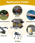 Beefy Waterproof 45Kg High Torque Brushless Servo For RC Cars Crawler Trucks And Buggies 8.4V HV applications image