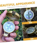 All In One Portable Hiking Compass With Carabiner For Camping And Backpacking Quick Reading Map Needle Durable Keychain Navigation Tool