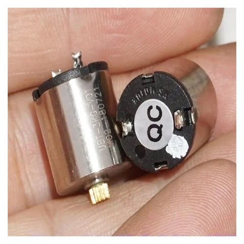 12mm Coreless High Speed Magnetic Motor With Hall Encoder And Integrated Drive Board For Robotics in hand, close-up view
