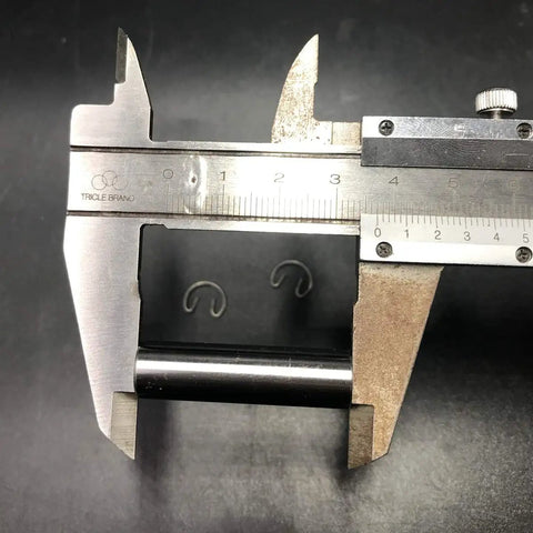 Caliper measuring 80cc Needle Bearing and Piston Pin Clips Combo for Two Stroke 66cc and 80cc Gas Powered Motorized Bicycle Replacement Kit