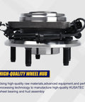 2 Pack Front Wheel Bearing And Hub Assembly 513272 For 2007 2008 2009 2010 Jeep Wrangler Front With 5 Lug Bolts And ABS Compatible