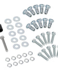 Solid 5/16 Inch Blind Fasteners Kit For Weather Guard Truck Tool Box Installation Includes Ten Pieces With Tool Perfect Bolt Nuts For Sheet Metal And Plastic Jobs, with bolts, washers, and nuts