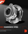 Front Wheel Bearing And Hub Assembly For Dodge Charger 2007 Through 2023 Challenger 2017 Through 2023 Magnum 2005 Through 2008 Chrysler 300 2005 Through 2023 AWD Only High Load Capacity Keeps You Rolling Smooth And Reliable Rides made of high hardness steel