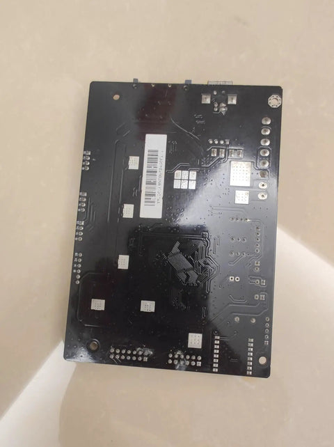 Replacement Mainboard for Mega Zero Two Point Zero 3D Printer, Direct Hardware Swap, Drop In And Plug In, Exact Fit, rear side view