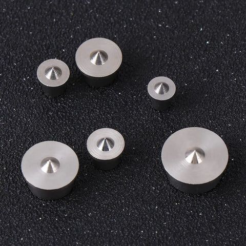 Stainless Steel Dowel Pin Kit With Center Transfer Plugs From 4mm To 12mm For Precise Furniture Positioning And Easy Installation Pro Grade Aligning Pins For Woodworking Joints And Quick Clean Results, stainless steel dowel centers in six sizes