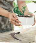 Manganese Weeding Sickle Multi Functional Detachable Handle Garden Tool For Grass Cutting And Harvesting Ergonomic Design