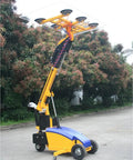 Heavy Duty Electric Vacuum Glass Lifter Robot Featuring Hydraulic Arm And Killer Suction Cups For No Sweat Commercial Glass Moving and Super Quick Site Installation Workhorse, showcasing built-in suction cups and hydraulic arm.