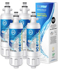 4-pack Replacement Refrigerator Water Filter For LG LT700P And Kenmore Elite 9690 with packaging box