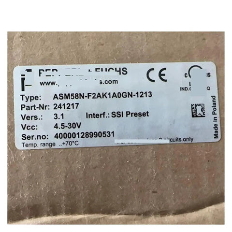 Label on Multi Turn Absolute Rotary Encoder For Industrial Automation And Motion Control Delivers Pro Grade Precision