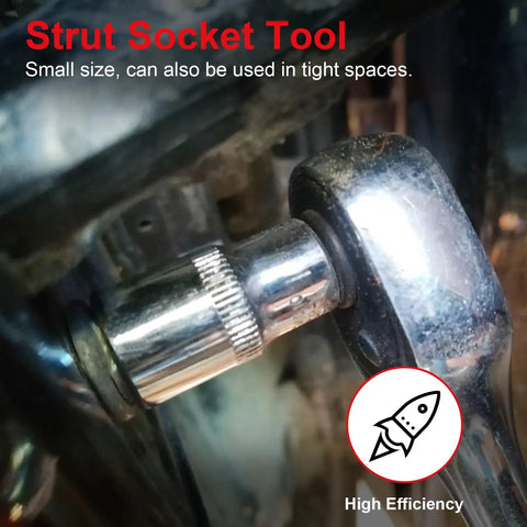 Universal Strut Spreader Tool For Suspension Knuckles 5 To 11 mm Fits Most Vehicles DIY Friendly Socket Tool close-up view