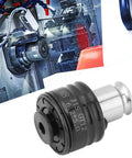 GT12 Compact Tapping Collet Chuck For Drill Accessories, black and metallic design, shown with industrial machinery backdrop.