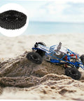 Track Wheel Replacement Kit for Toy Tank Crawler with durable plastic tracks on beach terrain