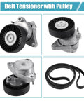 Mercedes-Benz Serpentine Drive Belt Tensioner Pulley And Idler Pulley Belt Assembly For C240 C320 CL500 CLK320 E320 E500 ML500 S350 SL55 Vehicles