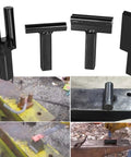 1 Inch Anvil Hardy Tool Set For Metalworking With Creasing Tool Stake Bottom Fuller Hot Cut Tool Turning Bending Scrolling Fork