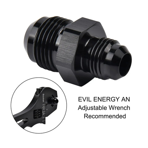 4AN Female To 4AN Male Swivel Fittings Aluminum 2 Pack Heavy Duty AN Fittings For High Pressure Hoses Black Anodized Finish Ideal For Automotive Car Trucks Rigs And Custom Builds, black anodized 6061-T6 aluminum fitting with wrench