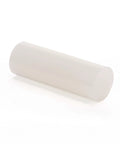 Clear Hot Melt Adhesive 3792 PG, 1 In X 3 In stick, side view for woodworking and upholstery.
