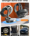MagSafe Car Mount For iPhone 17 Pro Max With 24 Strong Magnets, slim magnetic phone holder on dashboard, demonstrates stability