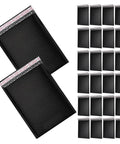 Black Bubble Mailers 50 Pack Padded Shipping Envelopes With Strong Adhesive Closure Oil And Water Resistant Poly Mailers