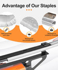 15 Gauge 3 Quarter Inch Crown Galvanized C Ring Staples for Hog Ring Tools in use, showcasing durability and features.