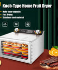 Heavy Duty Stainless Steel Electric Food Dehydrator With Simple Temp And Timer Controls Built Dang Tough For Beef Jerky Dried Fruit And Garden Herbs A Real Kitchen Workhorse Holding Over Thirteen Pounds, featuring multi-layer capacity and fast drying.