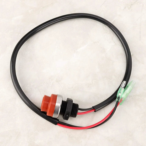 Keyless Start Stop Switch For Outboard Marine Engines, Round Push Button Ignition With 45cm Wire, No Key Needed, ABS Construction